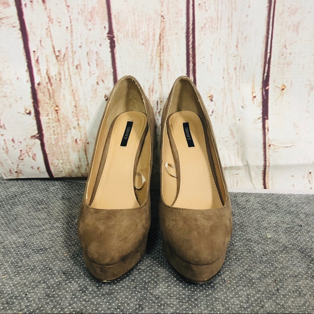 Forever 21 nude high heels
